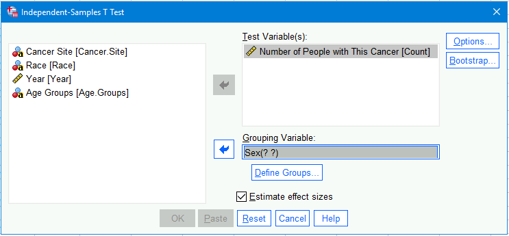 The t-Test Dialogue